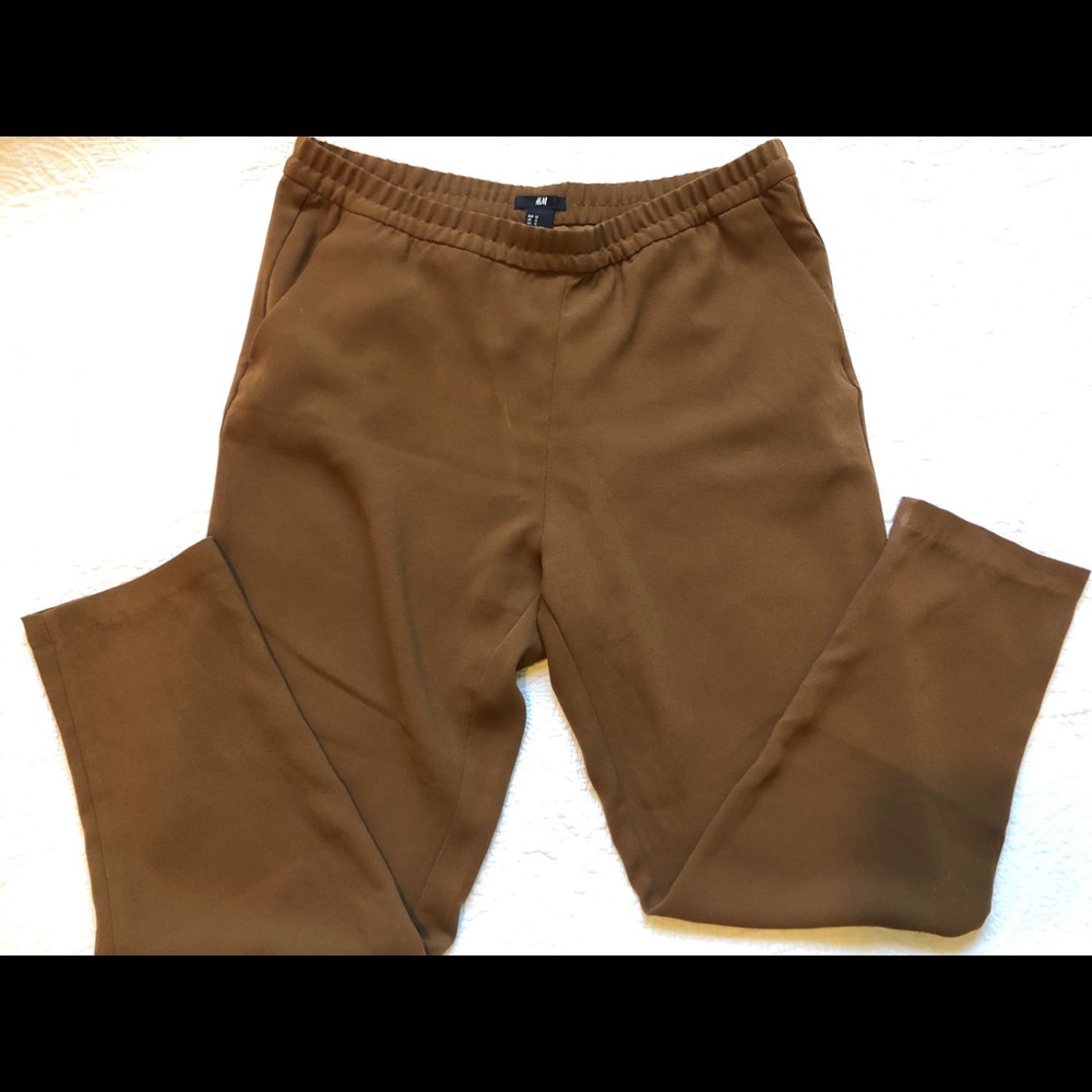 H&M Brown Slim Pants